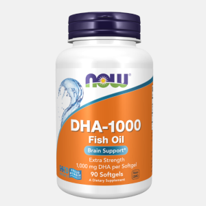 DHA 1000 Brain Support Extra Strength – 90 cápsulas – Now