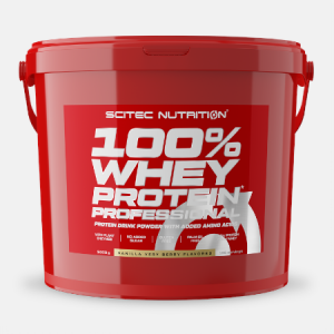 100% Whey Protein Professional Vanilla Very Berry – 5000g – Scitec Nutrition