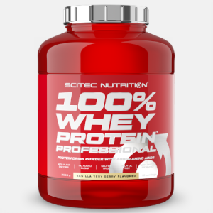 100% Whey Protein Professional Vanilla Very Berry – 2350g – Scitec Nutrition