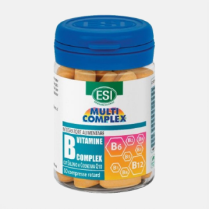 MultiComplex Vitamina B Complex – 50 comprimidos – ESI