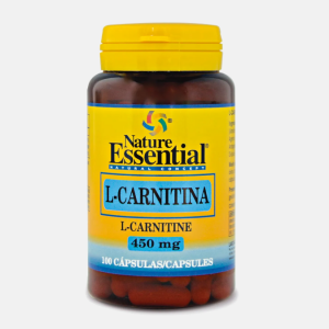 L-Carnitina 450 mg – 100 cápsulas – Nature Essential