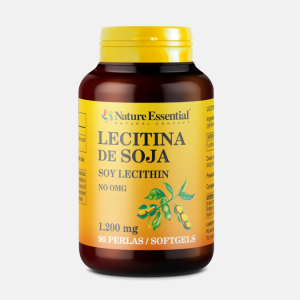 Lecitina de Soja 1200 mg – 90 cápsulas – Nature Essential