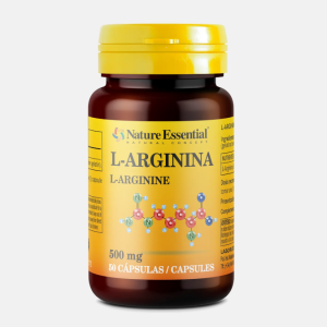 L-Arginina 500 mg – 50 cápsulas – Nature Essential