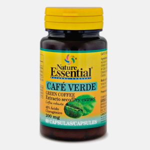 Café Verde 200 mg – 60 cápsulas – Nature Essential