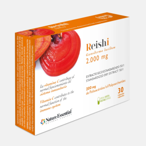 Reishi 2000 mg – 30 cápsulas – Nature Essential