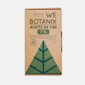 Óleo de CBD 7% BIO – 10ml – WeBotanix