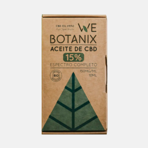 Óleo de CBD 15% BIO – 10ml – WeBotanix