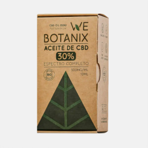 Óleo de CBD 30% BIO – 10ml – WeBotanix