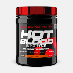 Hot Blood No-Stim Orange Juice – 375g – Scitec Nutrition