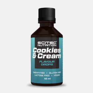 Flavour Drops Cookies & Cream – 50ml – Scitec Nutrition