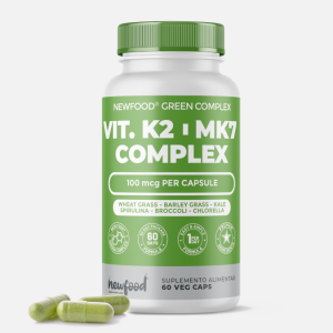 Vit. K2 mk7 Complex – 60 cápsulas – NewFood