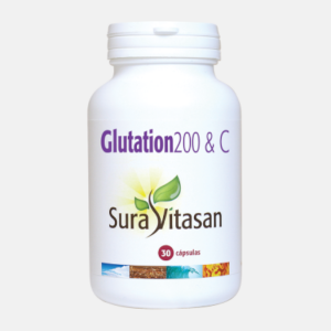 Glutatião 200 & C – 30 cápsulas – Sura Vitasan