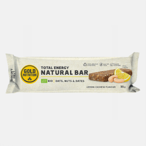 Total Energy Natural Bar Limão Caju – 35g – Gold Nutrition