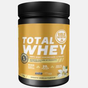 Total Whey Baunilha – 800 g – Gold Nutrition