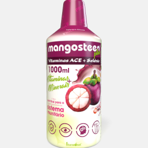 Mangosteen Plus Vitaminas ACE + Selénio – 1000ml – Fharmonat