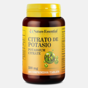 Citrato de Potássio 500mg – 120 comprimidos – Nature Essental