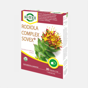 Rodiola Complex – 30 cápsulas – Sovex