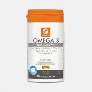 Omega 3 1000mg Tripla Ação 35/25 700 – 40 cápsulas – BioFil