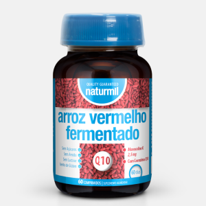 Arroz Vermelho Fermentado – 60 comprimidos – Naturmil