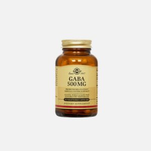 GABA 500mg – 50 cápsulas – Solgar