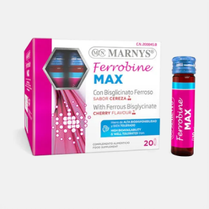 Ferrobine MAX – 20 frascos – Marnys