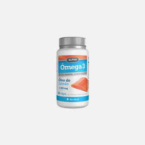 Alpha Omega-3 Óleo de Salmão 2000 mg – 60 cápsulas – BioHera