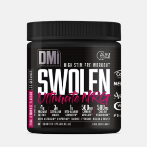 SWOLEN ULTIMATE NRG Pink Lemonade – 375g – DMI Nutrition