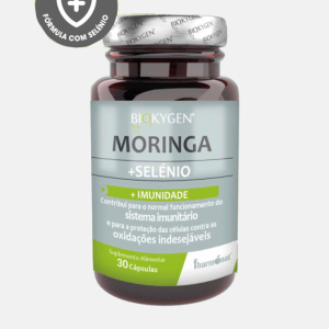 BIOKYGEN Moringa + Selénio – 30 cápsulas – Fharmonat