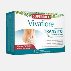 Vivaflore Trânsito – 100 comprimidos – Super Diet