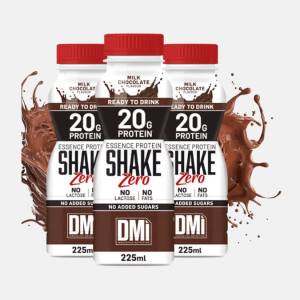 Essence Protein Shake Zero Milk Chocolate – 18 x 225ml – DMI Nutrition