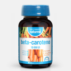 Beta-Caroteno 10000 UI – 90 cápsulas – Naturmil