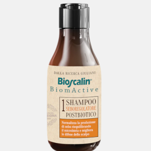 Bioscalin BiomActive Champô Pos-Biótico Seborregulador – 200ml