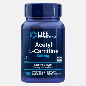 Acetyl-L-Carnitine 500mg – 100 cápsulas – Life Extension