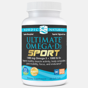 Ultimate Omega-D3 Sport – 60 softgels – Nordic Naturals