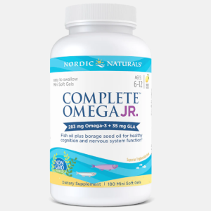 Complete Omega Junior 283mg Lemon – 180 softgels – Nordic Naturals