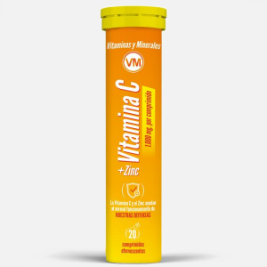 VM Vitamina C + Zinco – 20 comprimidos efervescentes – Ynsadiet