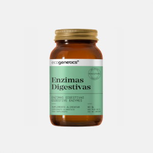 Enzimas Digestivas – 90 cápsulas – EcoGenetics