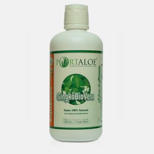 Tónico Aloe Vera com Ginkgo Biloba – 1000ml – Portaloe