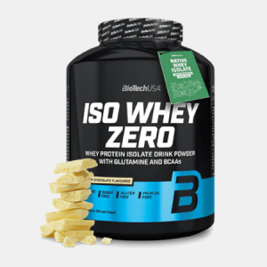 Iso Whey Zero White Chocolate – 2270 g – Biotech USA