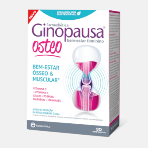 Ginopausa Osteo – 30 comprimés – Farmodiética