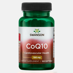 CoQ10 100mg – 50 softgels – Swanson