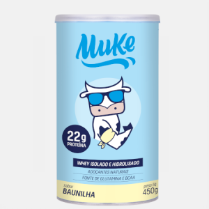 Muke Proteina Whey Isolado Baunilha – 450g – +Mu