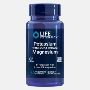 Potassium with Extend-Release Magnesium – 60 cápsulas – Life Extension