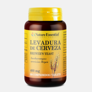 Levedura de Cerveja 400 mg – 250 comprimidos – Nature Essential