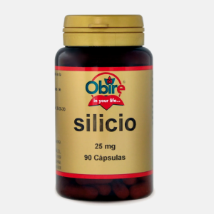 Silício 25mg – 90 cápsulas – Obire