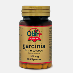 Garcinia cambogia 300mg – 60 cápsulas – Obire