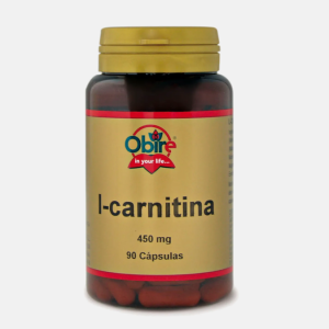 L-Carnitina 450mg – 90 cápsulas – Obire