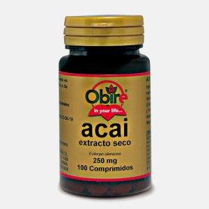 Açaí extrato seco – 100 comprimidos – Obire