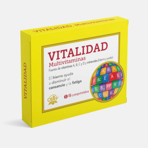 Vitalidade Multivitaminas – 15 comprimidos – Obire