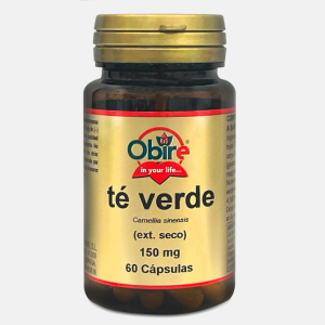 Chá Verde 150mg – 60 cápsulas – Obire